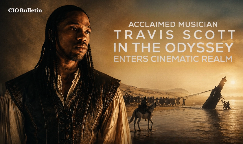 Travis Scott in The Odyssey Role Debut